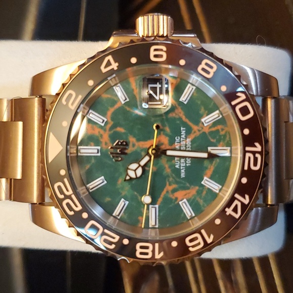 Fully custom built Valintino Watch Builds VWB 40mm Submariner.Rose Gold … - Picture 6 of 6